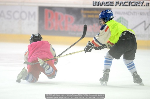2012-06-29 Stage estivo hockey Asiago 1007 Partita - Leonardo Quadrio